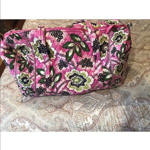 Vera Bradley large duffel tote bag